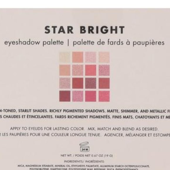 BCBG BCBGeneration 16 Pc Shade Eyeshadow Palette Star to Star Bright NWT/NEW! - Picture 4 of 11